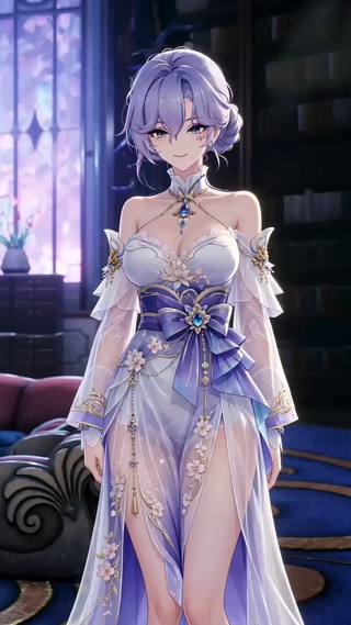 可爱的动漫二次元美女