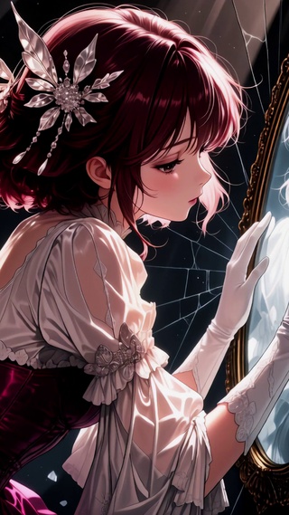 镜中少女