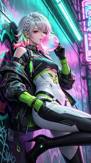 梵妮：涂鸦街角