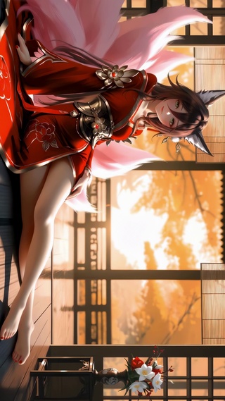 狐狸女孩忘归人