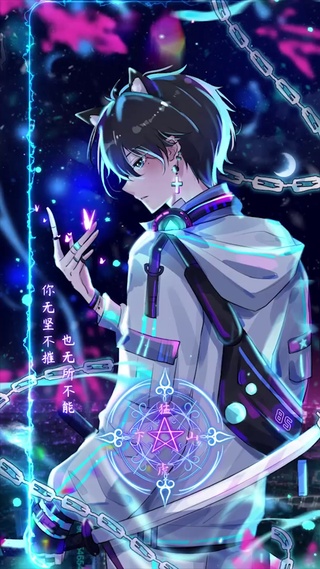 蓝色闪电老虎男孩_1