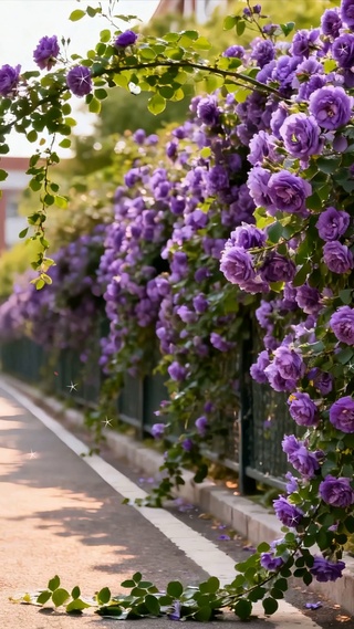 护眼花草树木公路