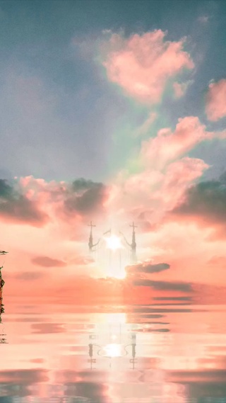 船 海 航行 天空 云 帆