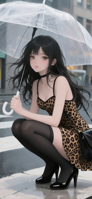 等雨停