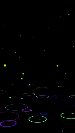 彩色雨滴简约动态壁纸