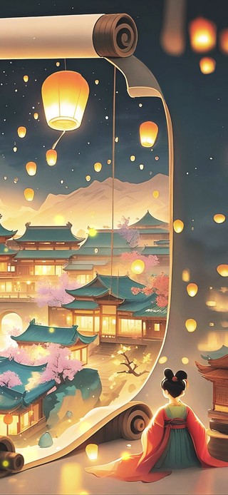 孔明映辉福满岸