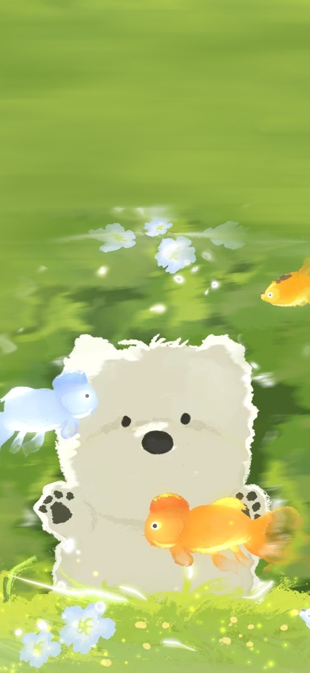 你好呀春天～可爱小狗