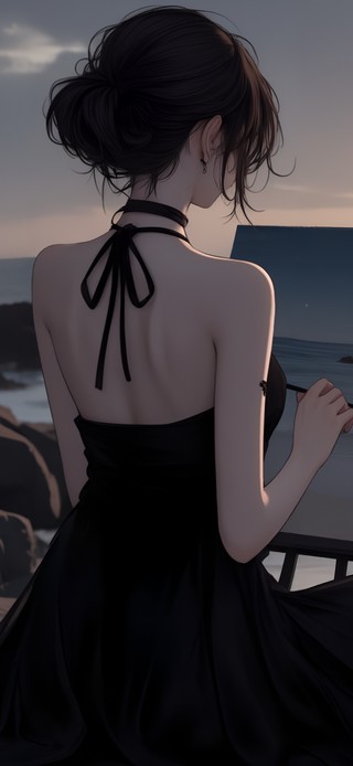 海岸少女