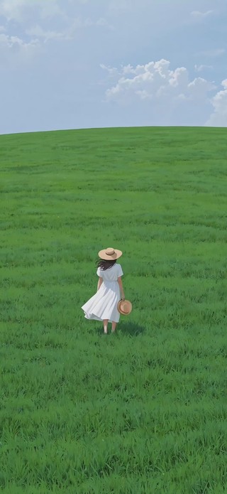 白衣女孩