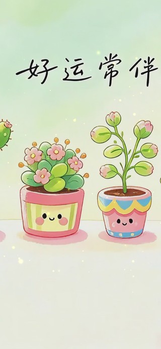 好运花盆
