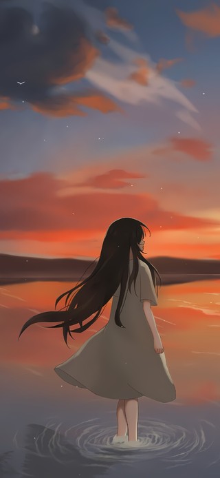 望着你离去的地方