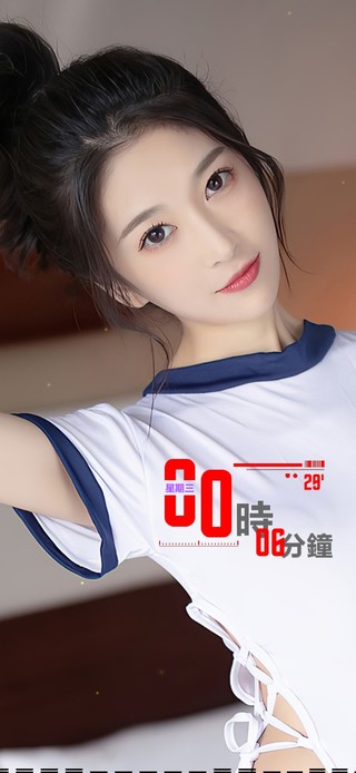 超高清清纯美女