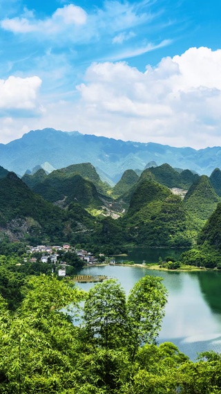 桂林山水人家