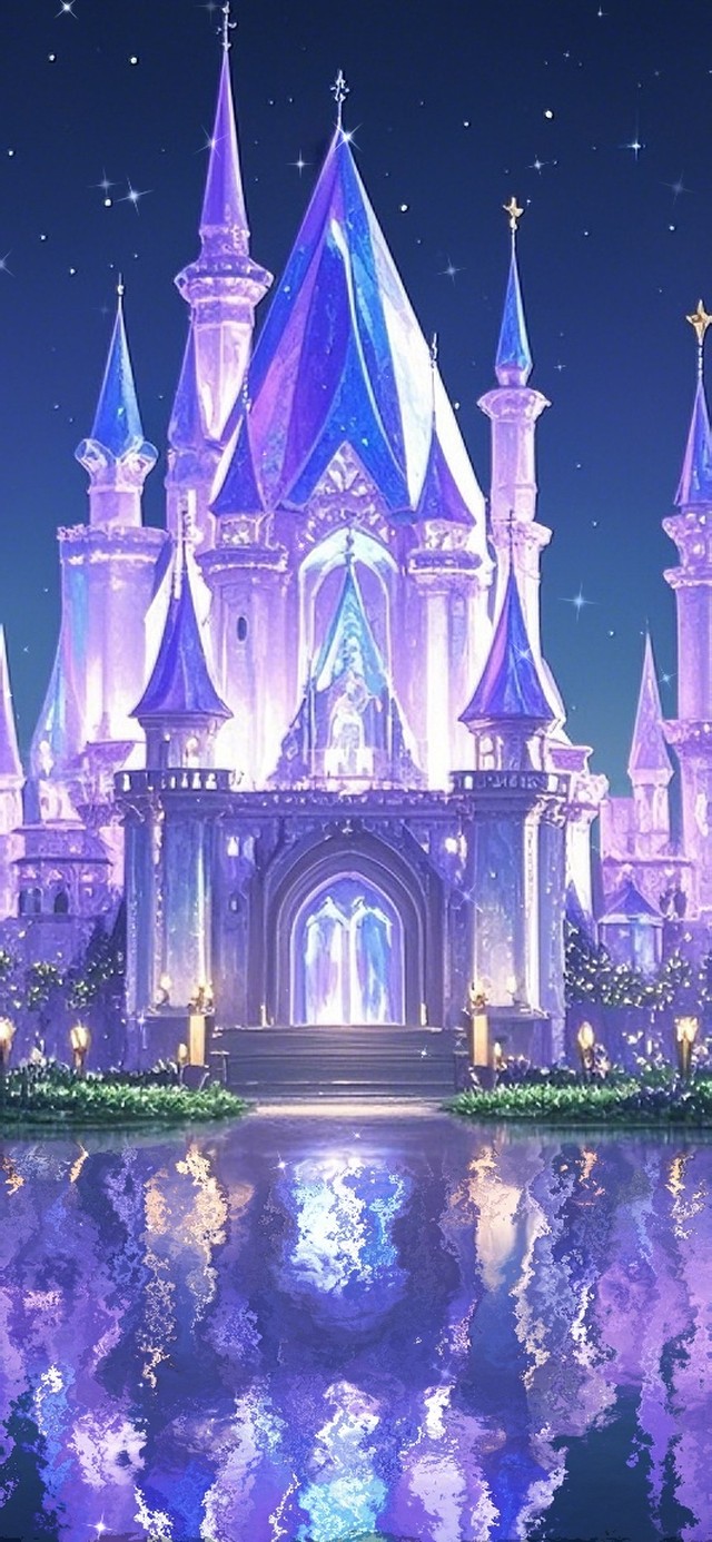 月下紫水晶城堡