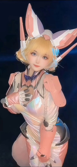 超可爱二次元美少女俏皮清纯甜妹