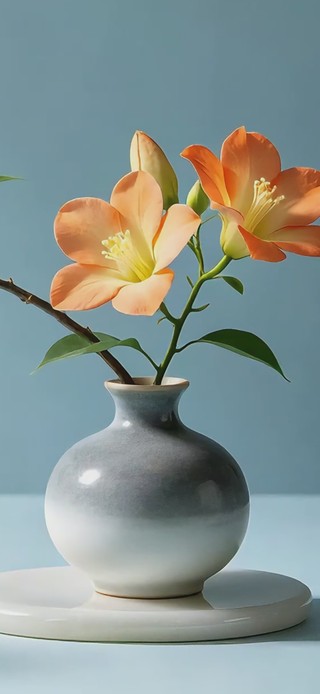 清新花