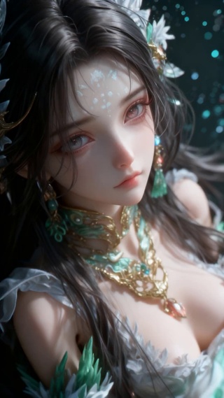 可爱清纯的古风动漫仙女