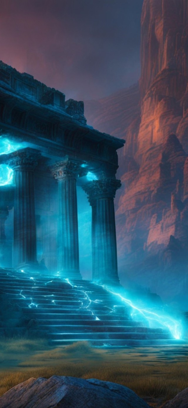 遗忘之地的神庙残骸突然灵光复苏