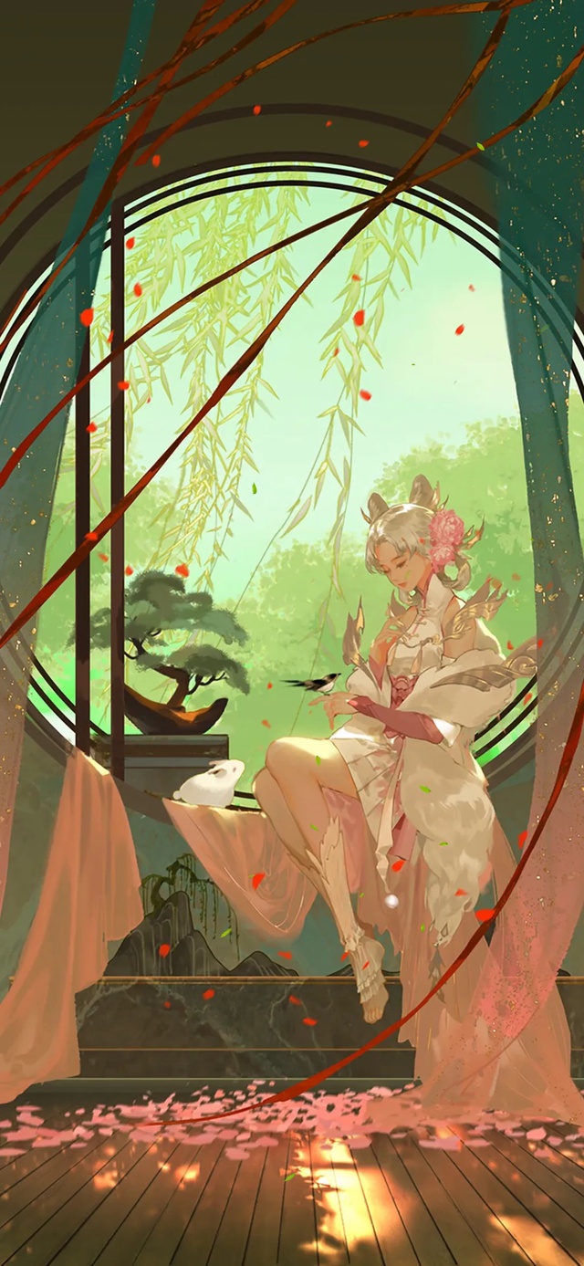 思春天-春风吹杨柳