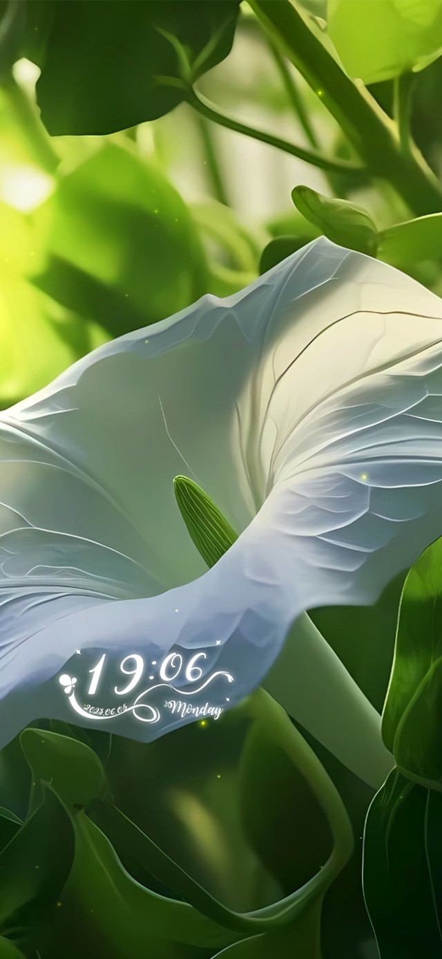 小清新护眼花朵