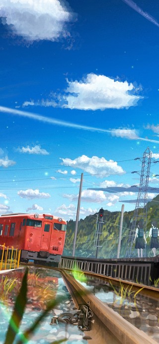 上学途中