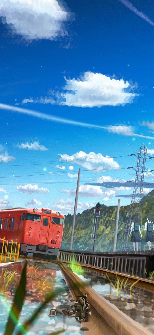 上学途中
