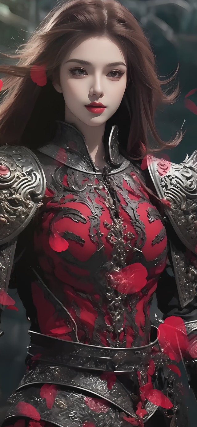 【4K】鲜花甲，赤红妆