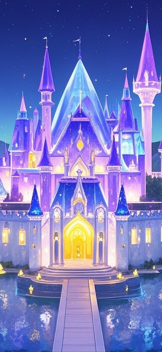 月下紫水晶城堡