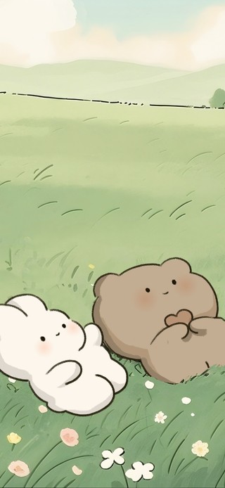 闲躺草海畅想未来