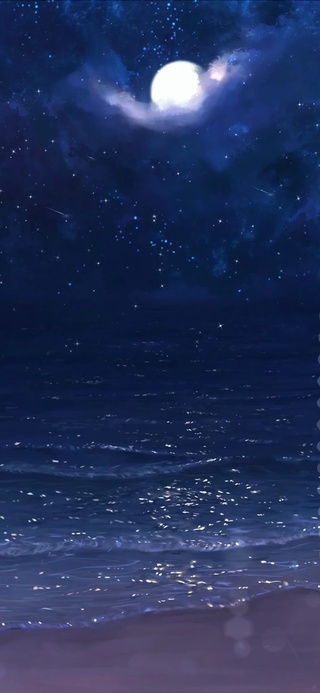 海上月空