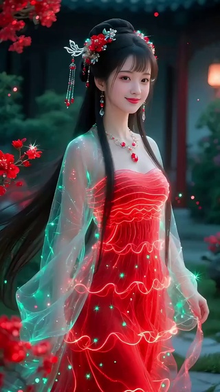 美女1