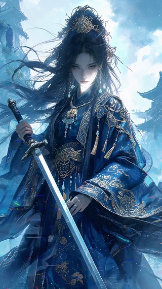 炫酷武侠风壁纸