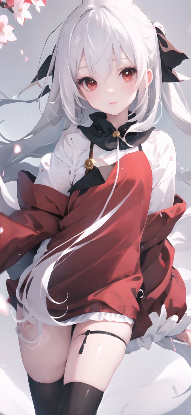 清纯樱花少女