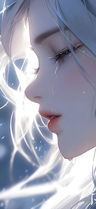 伤心的女孩