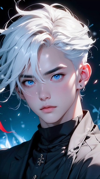 白发少年