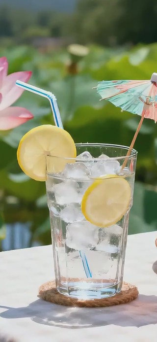 夏日荷塘