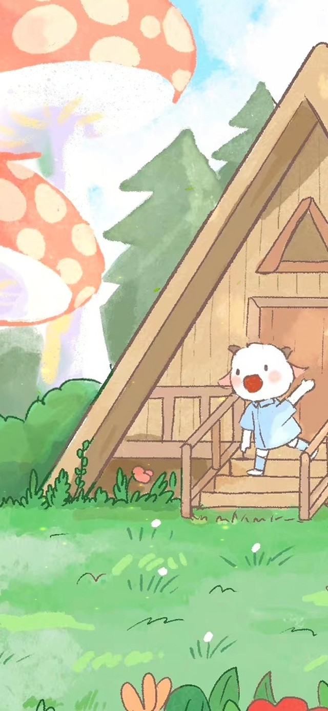清新治愈木屋小可爱