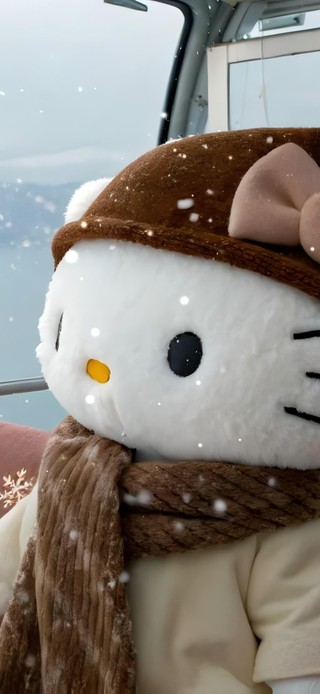 Hello Kitty-雪