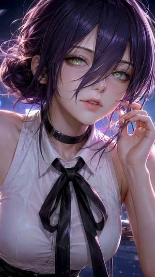 夜色霓虹少女