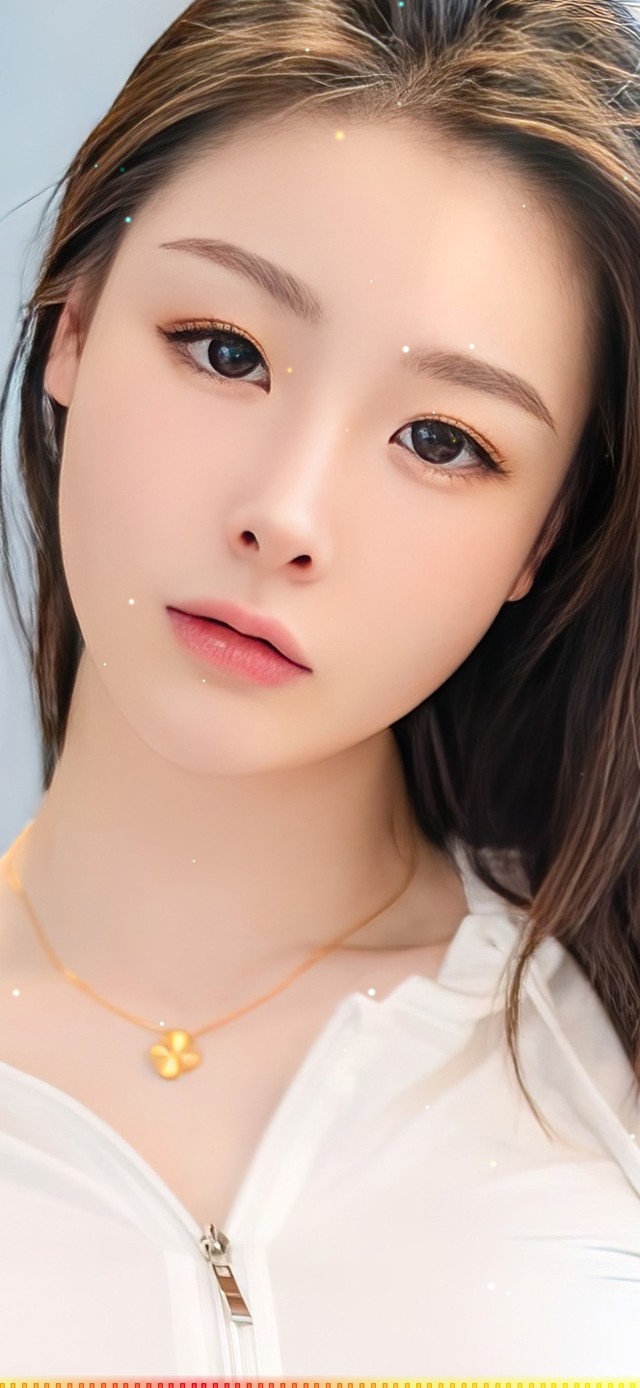 4K清纯短发美女