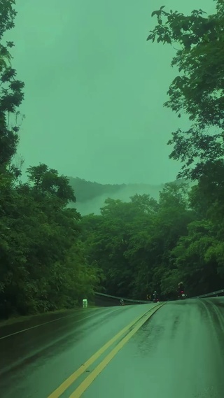 阴天的道路