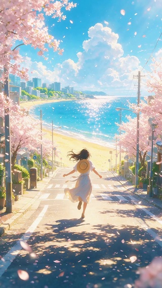 二次元奔跑少女