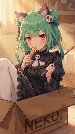 纸箱里的猫娘