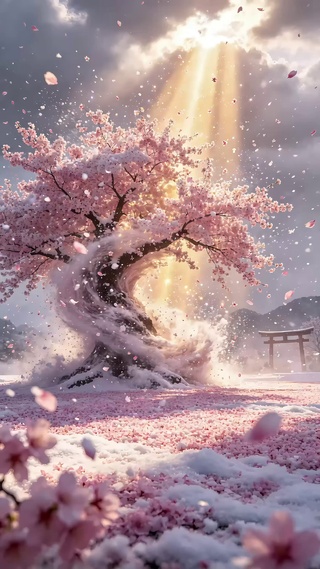 樱花暴雪