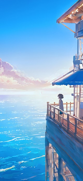 解忧阁看海的少年