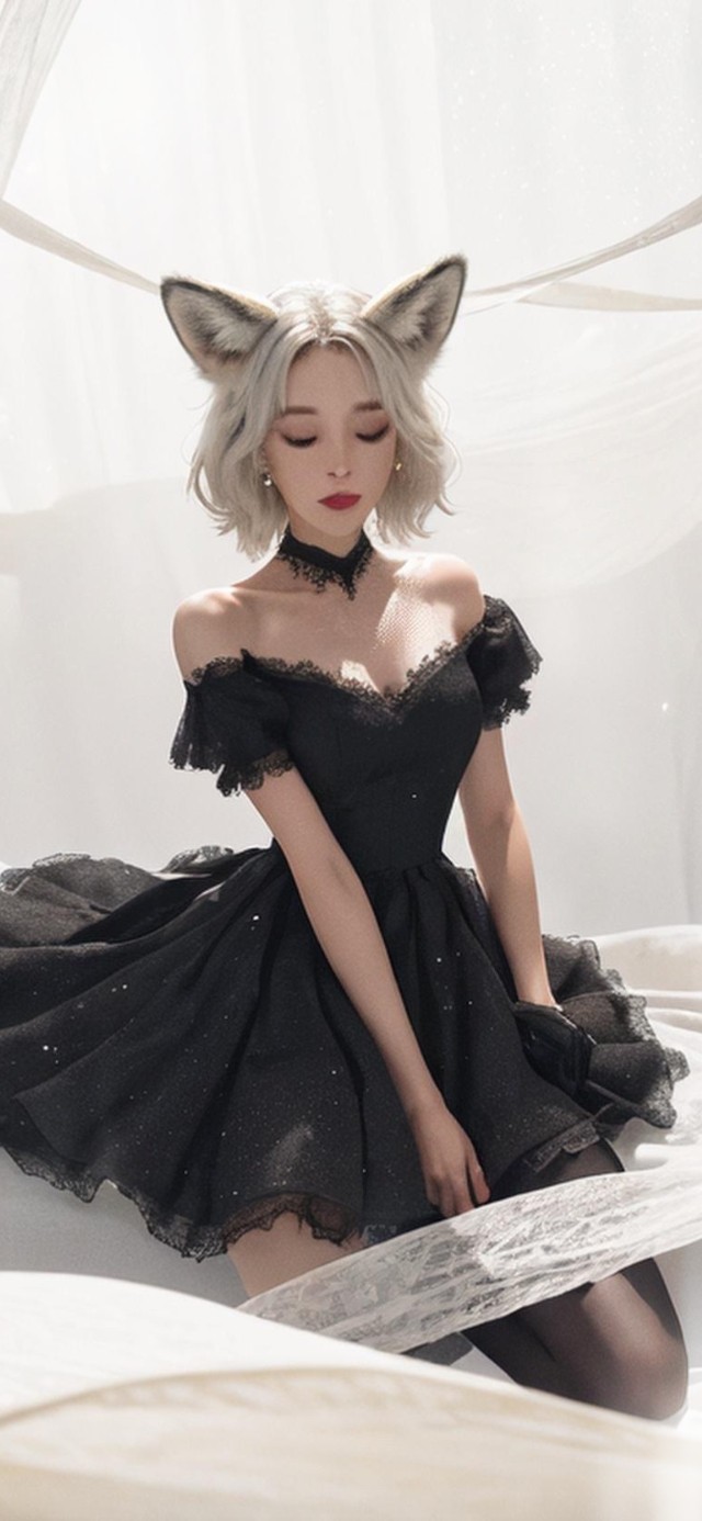 有狐 狐妖黑丝美女