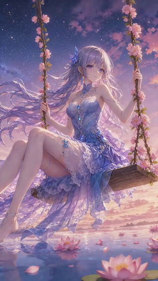 可爱的二次元动漫美女