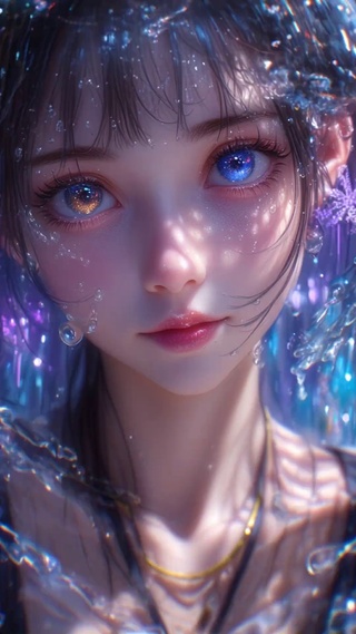 满眼星河的动漫美女