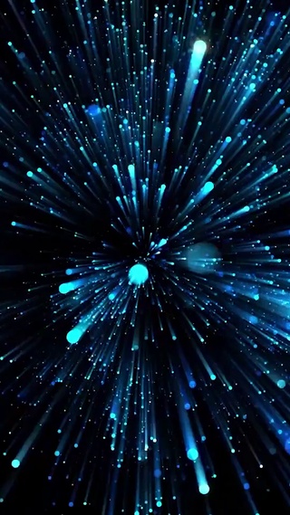 科技荧光流星雨