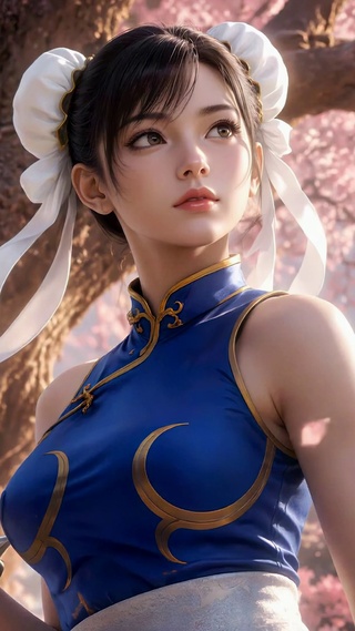 旗袍少女春丽